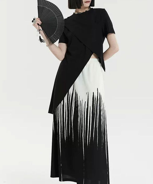 Asymmetric Draped Top